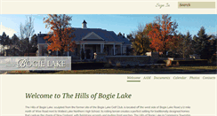 Desktop Screenshot of hillsofbogielake.com