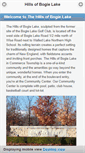 Mobile Screenshot of hillsofbogielake.com